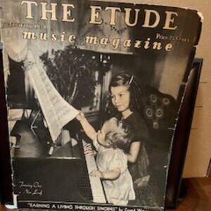 The Ventage Etude Magazine Collection - 1939 set of 6